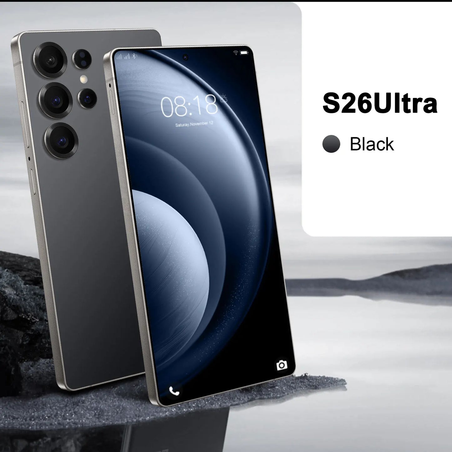 S26 Ultra NEW HOT 2025 original intelligent 5G dual card dual standby Android 14 system global version 8000mAh battery