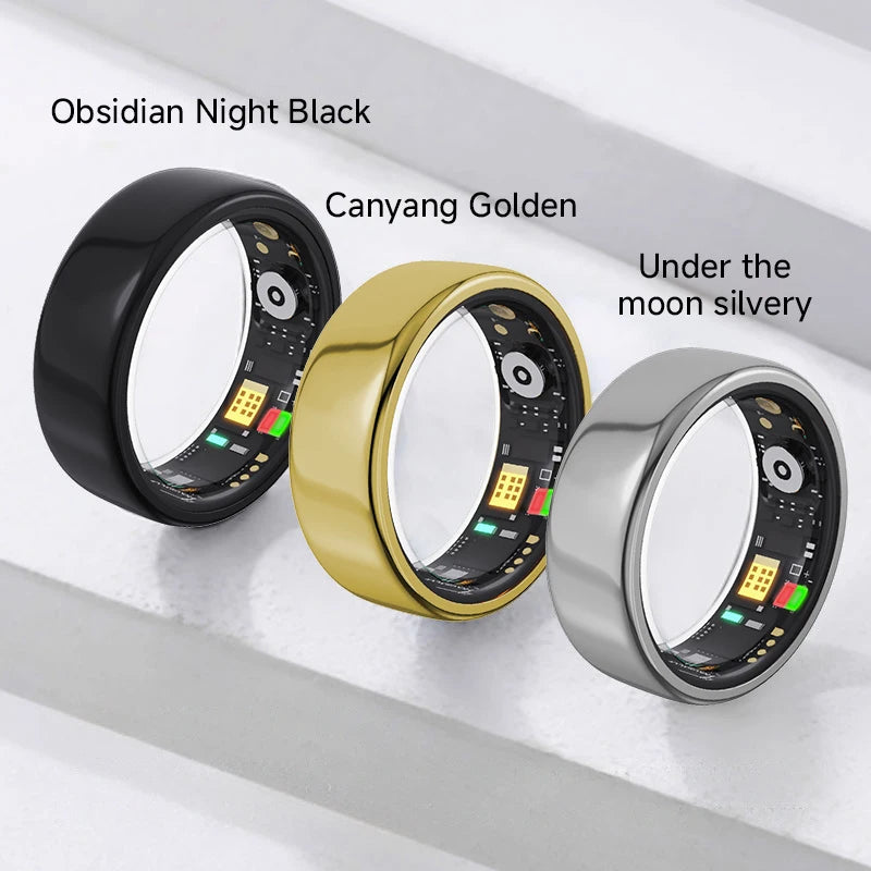 Smart Ring New Men And Women Bluetooth Connection Waterproof Health Sports Sleep Monitoring Multiple Exercise Modes
