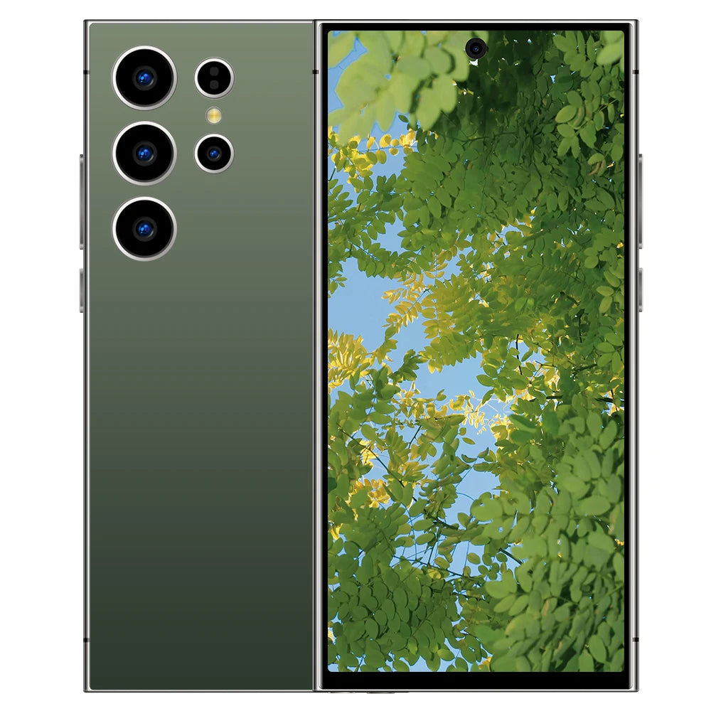 Mobile phone case is suitable Global Version S26 Ultra Smart Android Phone 5G 7.3 Inch HD Screen 108MP Camera Android14 Unlock