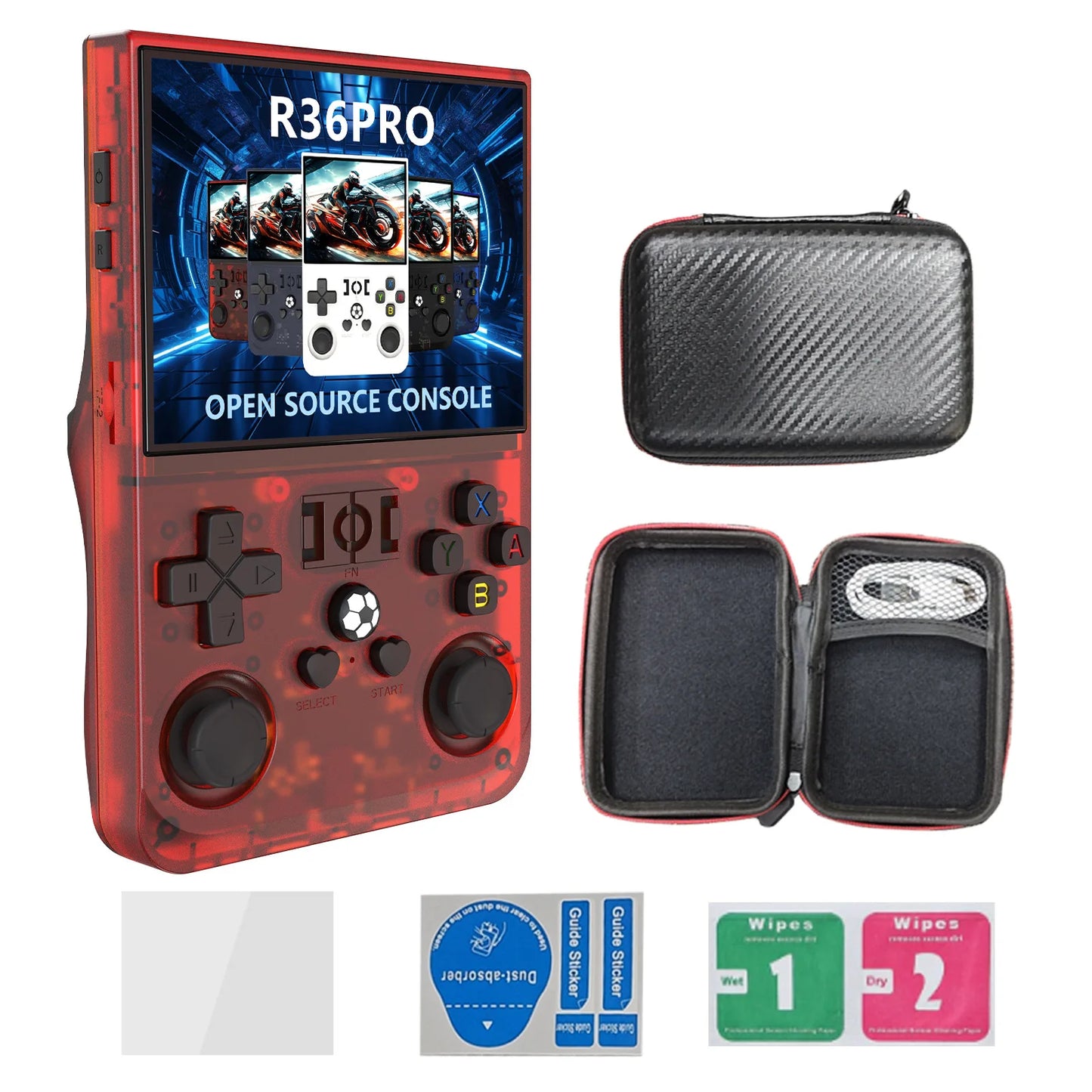 2025 R36S Pro Game Console Retro 128gb Consola R36s R36 S R36h Rs36s K36 Konsole Consolle Jeux GamBoy Max Video GameHandheld