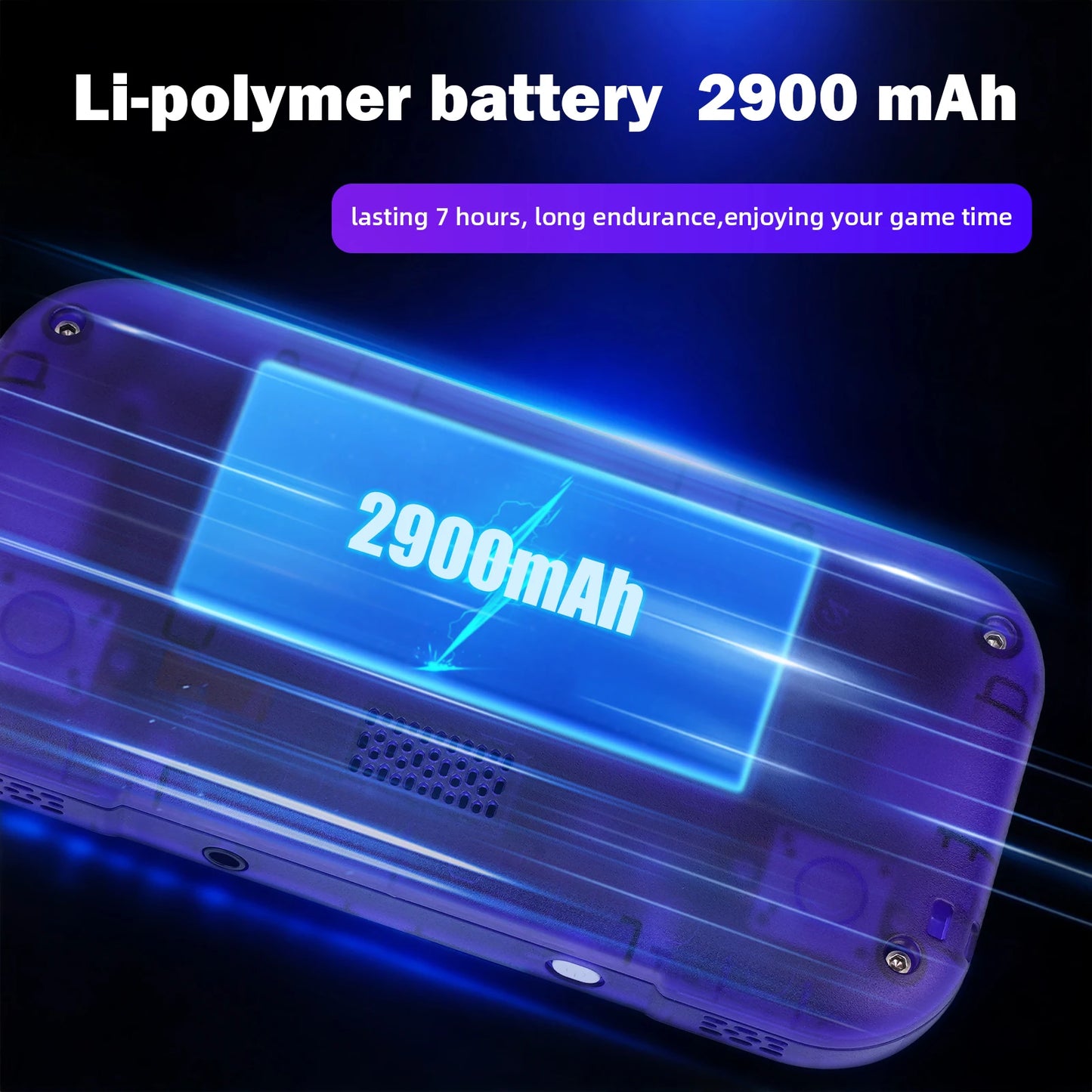 AMPOWN Mini Zero 28 Handheld Game Players Consoles 2900mAh 2.8 Inch IPS OCA Viewing Angle Portable Retro Video Game Android Gift
