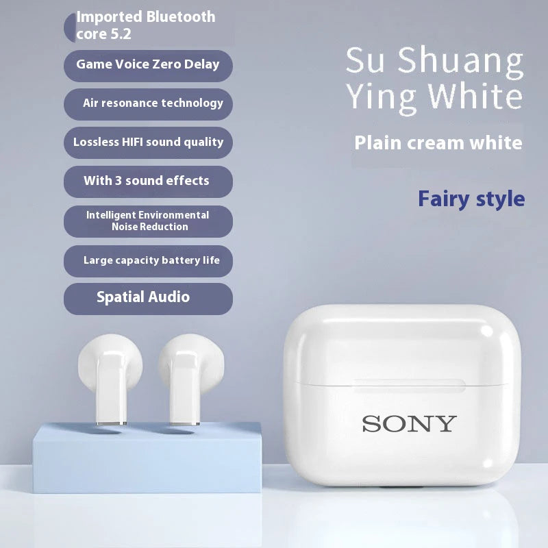 Original Sony Pro 5S Earphone TWS Bluetooth Headset HiFi Wireless Headphone Mic Noise Reduction Earbuds Mini Sport Motion Pods