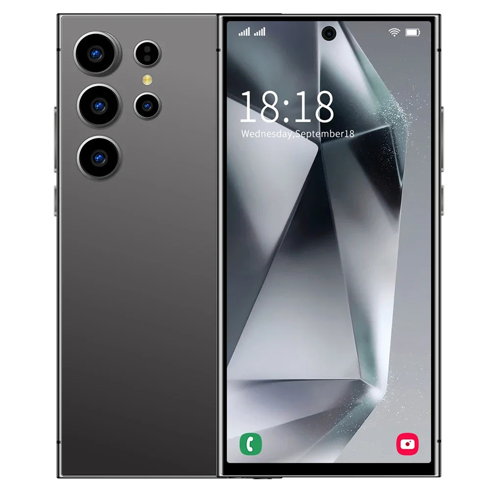 2025 NEW S26 Ultra Cellphones Original Smartphone 5G Dual SIM Android 14 Cell Phone Snapdragon 8 gen 3 Smart Mobile Phones