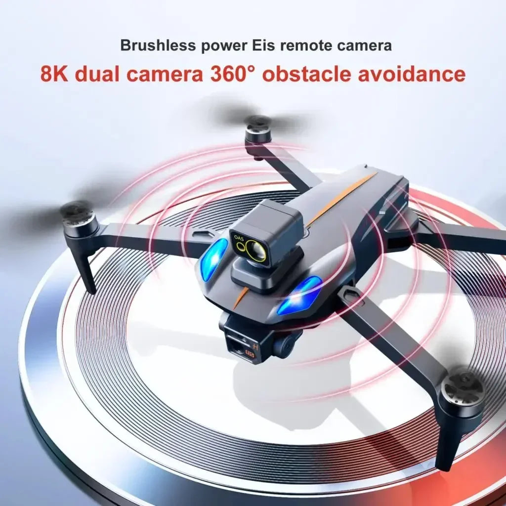 K911 MAX Drone professionnel 4K Dual HD Camera Drones Obstacle Avoidance GPS Four Axis Aircraft Foldable Helicopter Dron Toys