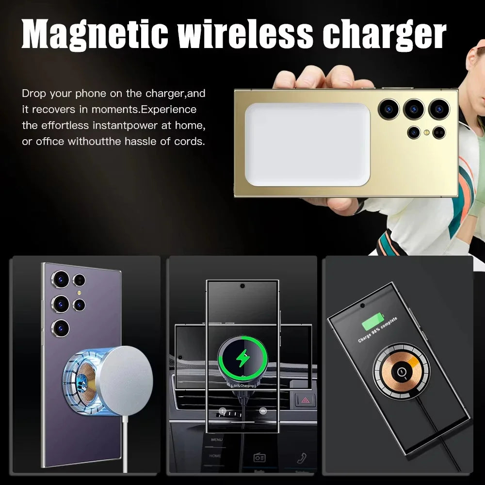 2025 NEW S26 Ultra Cellphones Original Smartphone 5G Dual SIM Android 14 Cell Phone Snapdragon 8 gen 3 Smart Mobile Phones