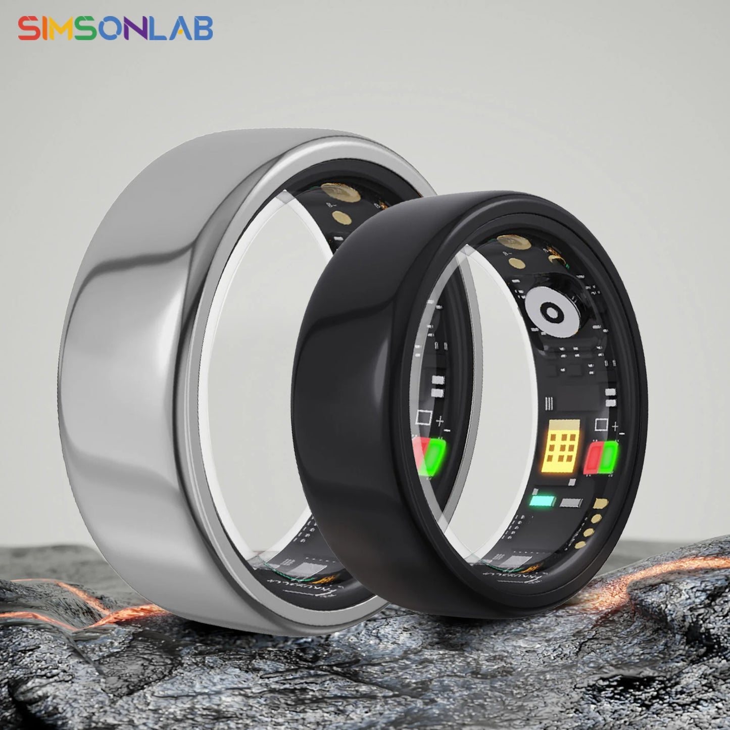 Smart Ring New Men And Women Bluetooth Connection Waterproof Health Sports Sleep Monitoring Multiple Exercise Modes