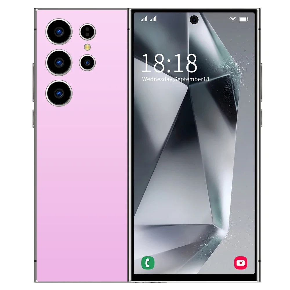 2025 NEW S26 Ultra Cellphones Original Smartphone 5G Dual SIM Android 14 Cell Phone Snapdragon 8 gen 3 Smart Mobile Phones