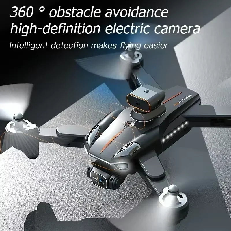 NEW P11 Pro Max 8K Dual-Camera RC Drone 5G GPS Professional Intelligent Obstacle Avoidanc Brushless Foldable Quadrotor Toys Gift