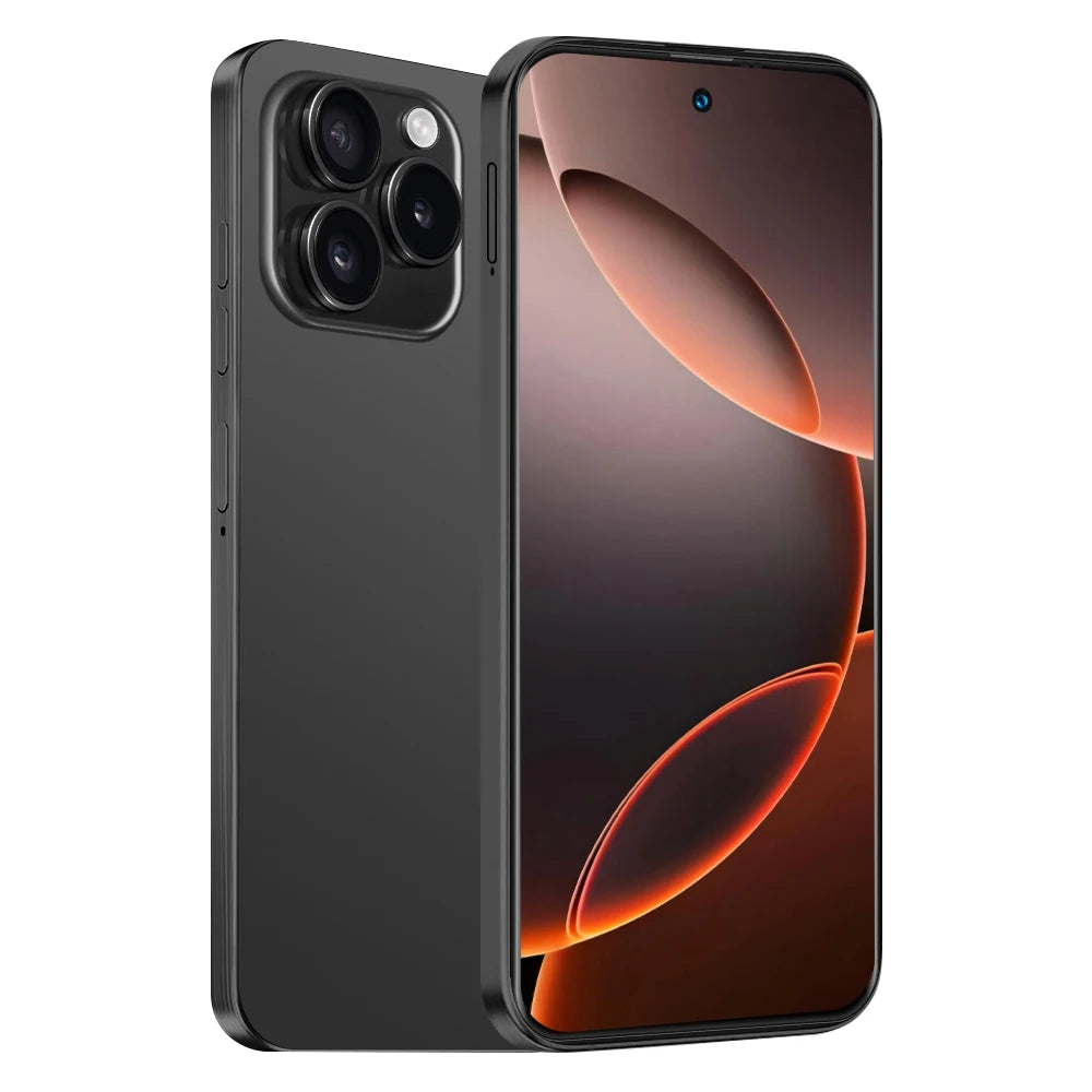 Global Version I16 Pro Max Smartphones Cellphones Android 14,6.8 inch Screen,12+512GB,13+24MP,Mobile phone,6800mAh Phone 5G