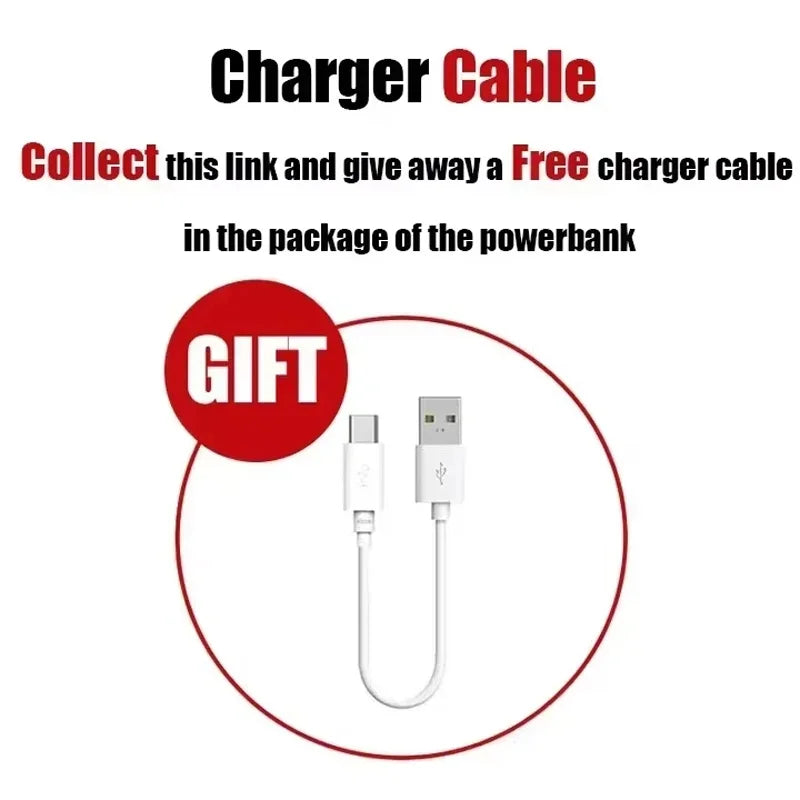 200000mAh Power Bank Two Way Wireless Fast Charging Powerbank Magnetic Type-c External Battery For Iphone Samsung Xiaomi Lenovo