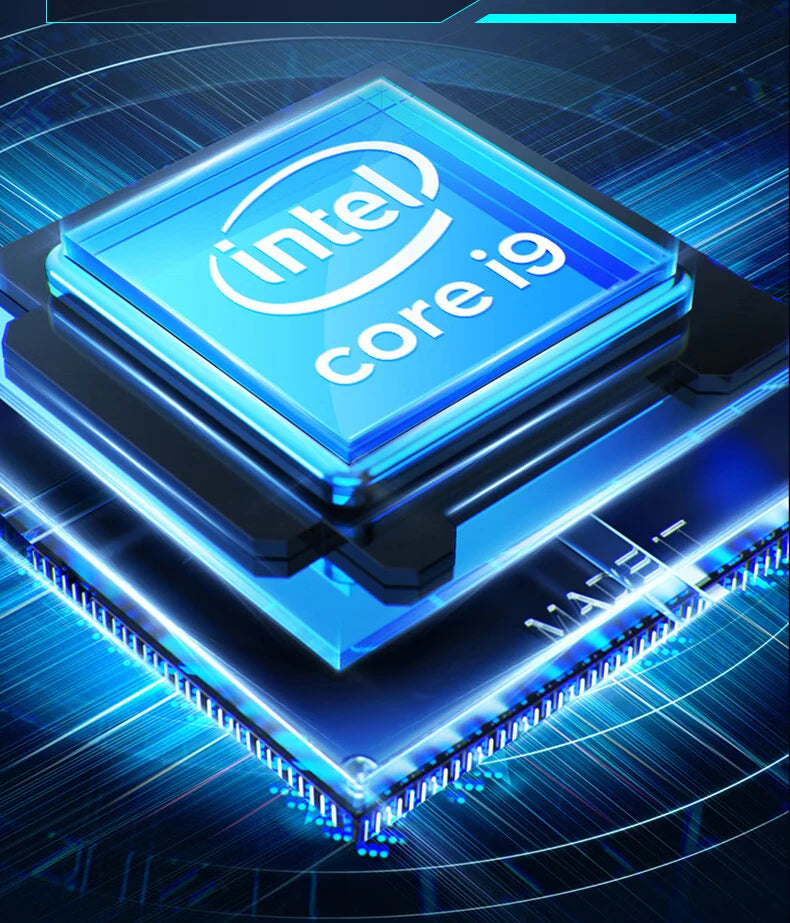 2025 Portable Gaming Laptop Computer Windows 11 Intel Core i9 8950HK 16GB DDR4 1TB 2TB SSD 1920*1080P Office Gaming PC Notebook