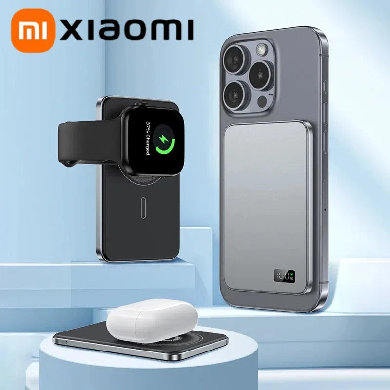 Xiaomi 10000mAh Thin Magnetic Wireless Power Bank PD 25W Fast Charging Portable External Battery For Magsafe For iPhone Samsung