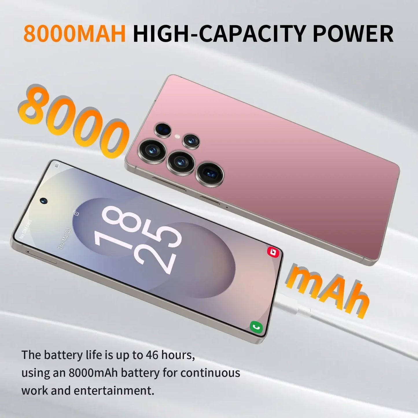 2025 High Quality For S26 Ultra 7.3 Inch LCD Smartphone Display Touch Screen AMOLED Display Panel Dynamic Moblie Phones