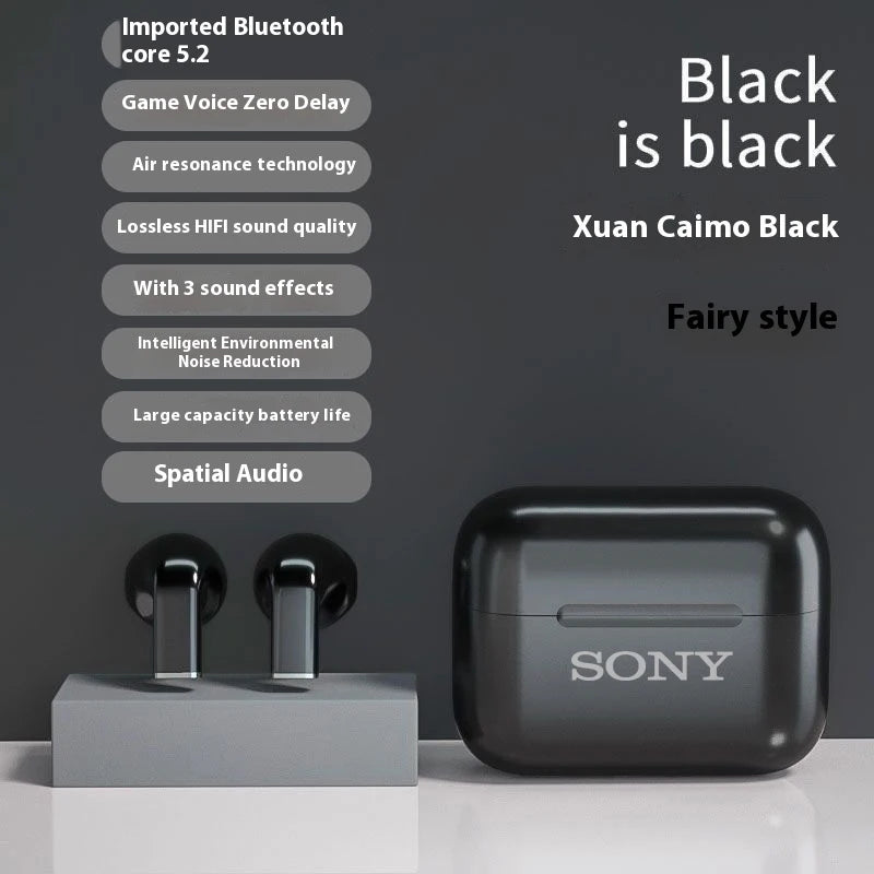 Original Sony Pro 5S Earphone TWS Bluetooth Headset HiFi Wireless Headphone Mic Noise Reduction Earbuds Mini Sport Motion Pods