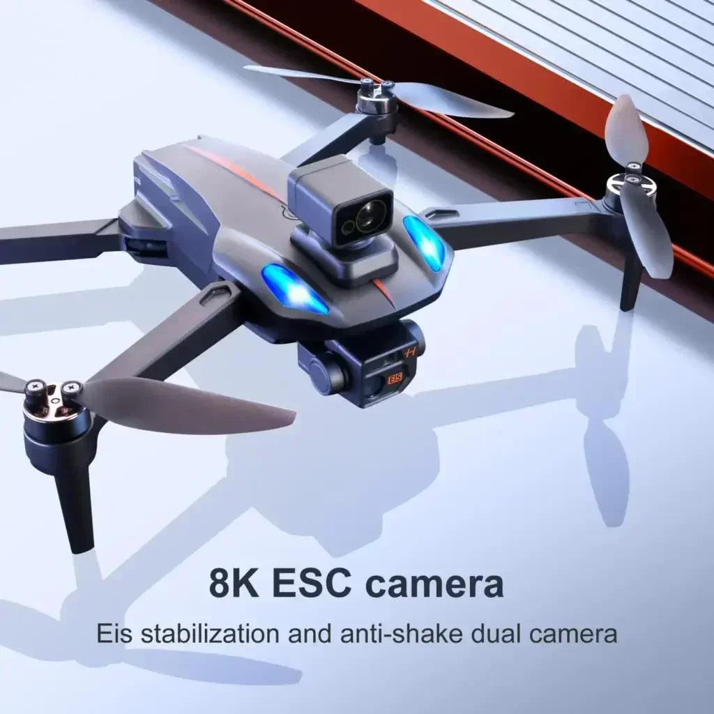 K911 MAX Drone professionnel 4K Dual HD Camera Drones Obstacle Avoidance GPS Four Axis Aircraft Foldable Helicopter Dron Toys