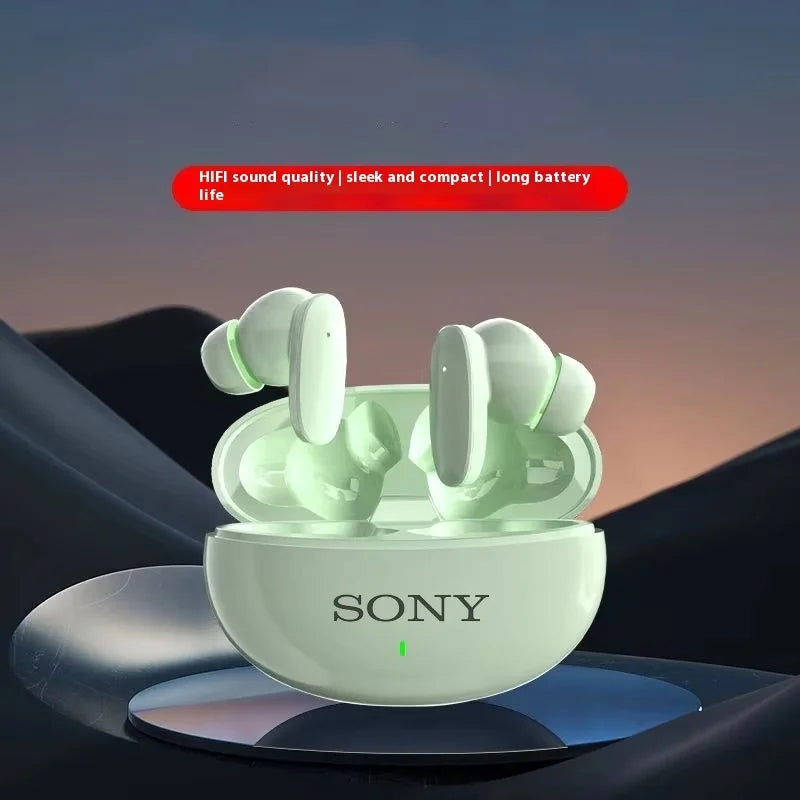 Original Sony Earphone TWS Bluetooth Headset HiFi Wireless Headphone Mic Noise Reduction Earbuds Waterproof Game Motion