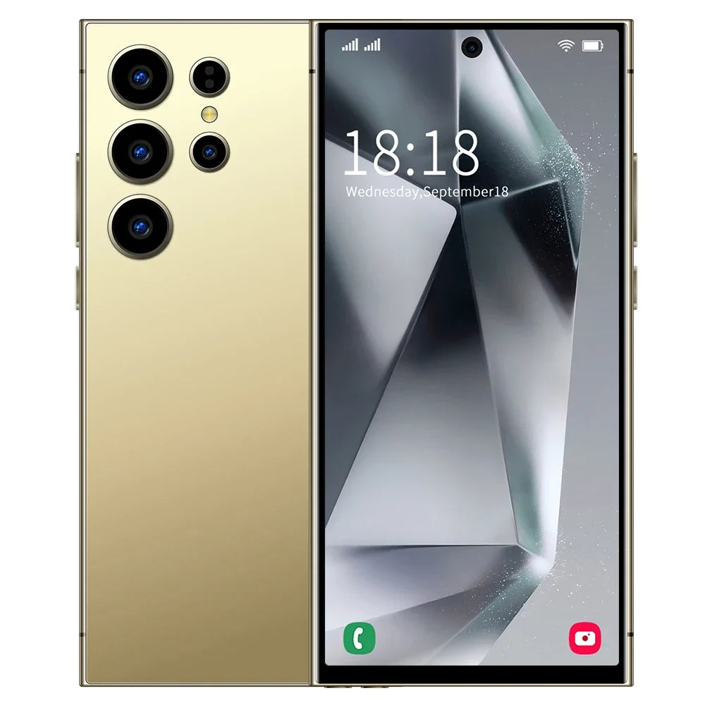 2025 NEW S26 Ultra Cellphones Original Smartphone 5G Dual SIM Android 14 Cell Phone Snapdragon 8 gen 3 Smart Mobile Phones