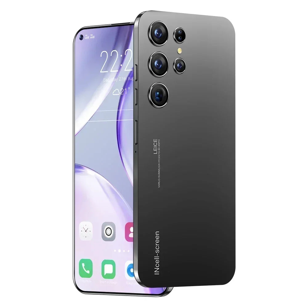 S25 Ultra Smartphone 7.3inch HD Front 72 million Pixels camera 108million HD rear camera Android14 Face Unlocked mobilephone