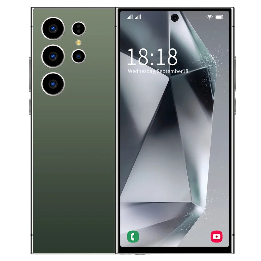 2025 NEW S26 Ultra Cellphones Original Smartphone 5G Dual SIM Android 14 Cell Phone Snapdragon 8 gen 3 Smart Mobile Phones
