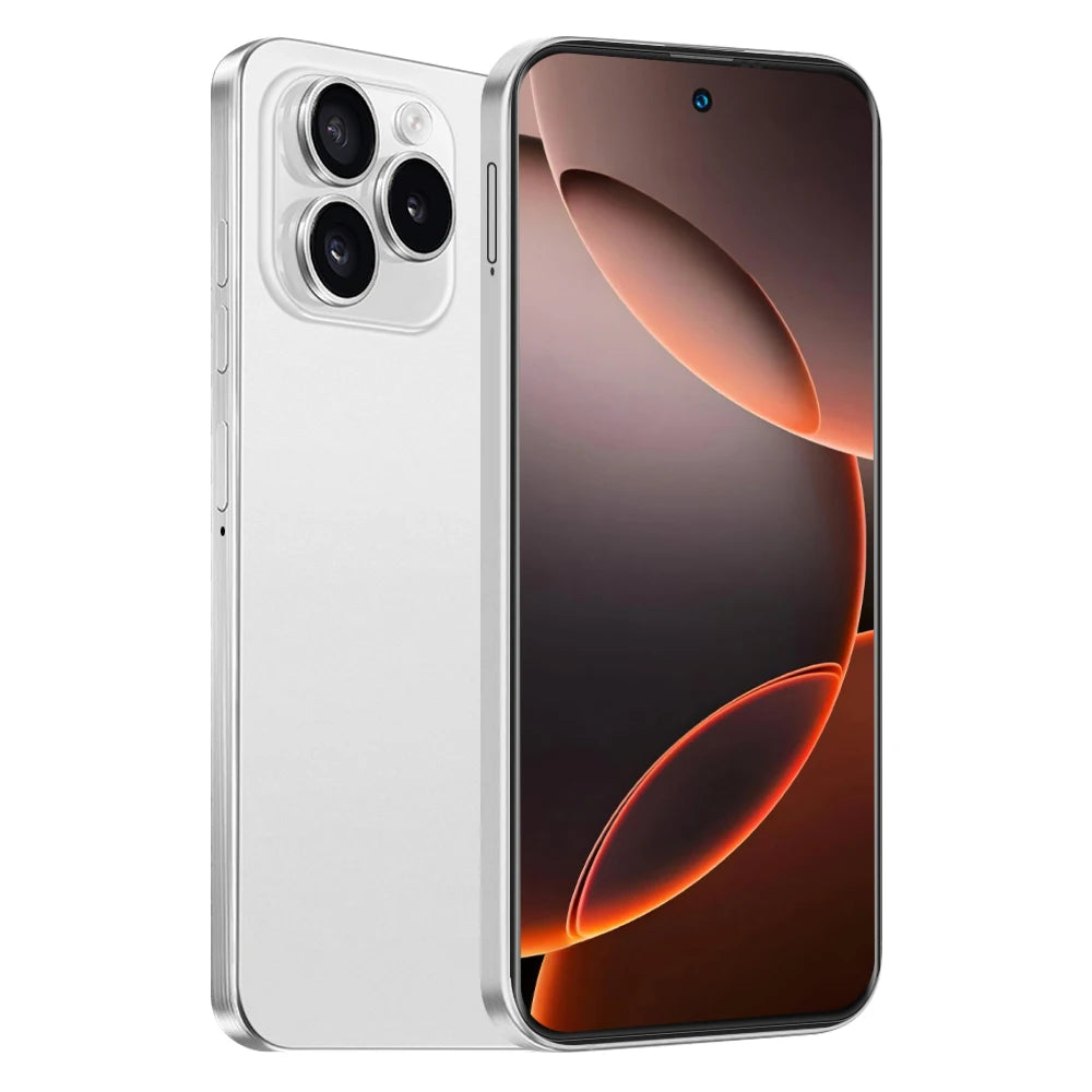 Global Version I16 Pro Max Smartphones Cellphones Android 14,6.8 inch Screen,12+512GB,13+24MP,Mobile phone,6800mAh Phone 5G