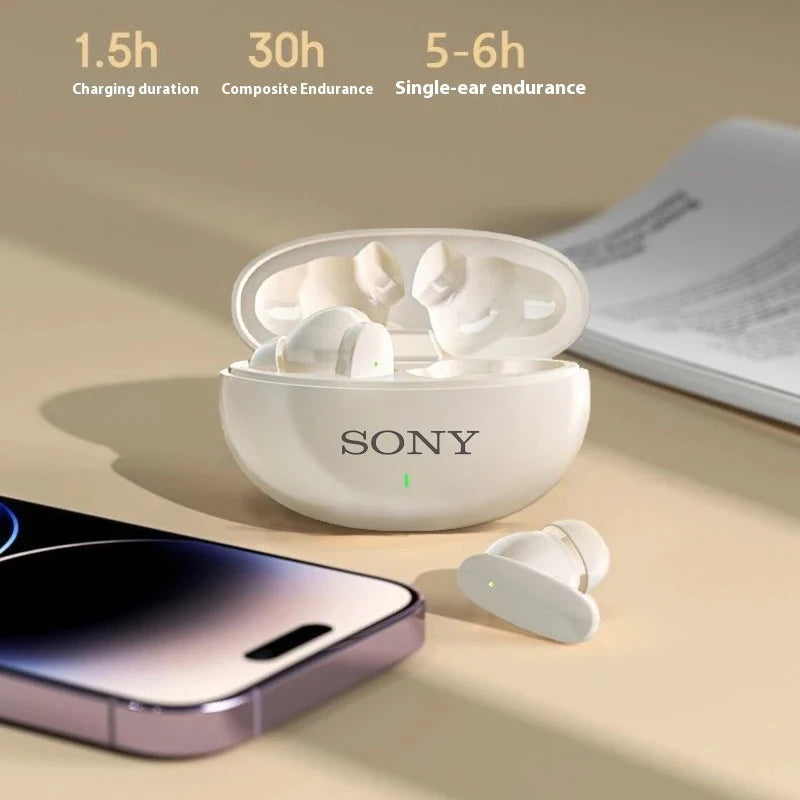 Original Sony Earphone TWS Bluetooth Headset HiFi Wireless Headphone Mic Noise Reduction Earbuds Waterproof Game Motion