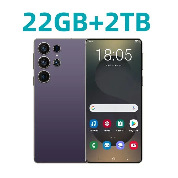 2025 High Quality For S26 Ultra 7.3 Inch LCD Smartphone Display Touch Screen AMOLED Display Panel Dynamic Moblie Phones